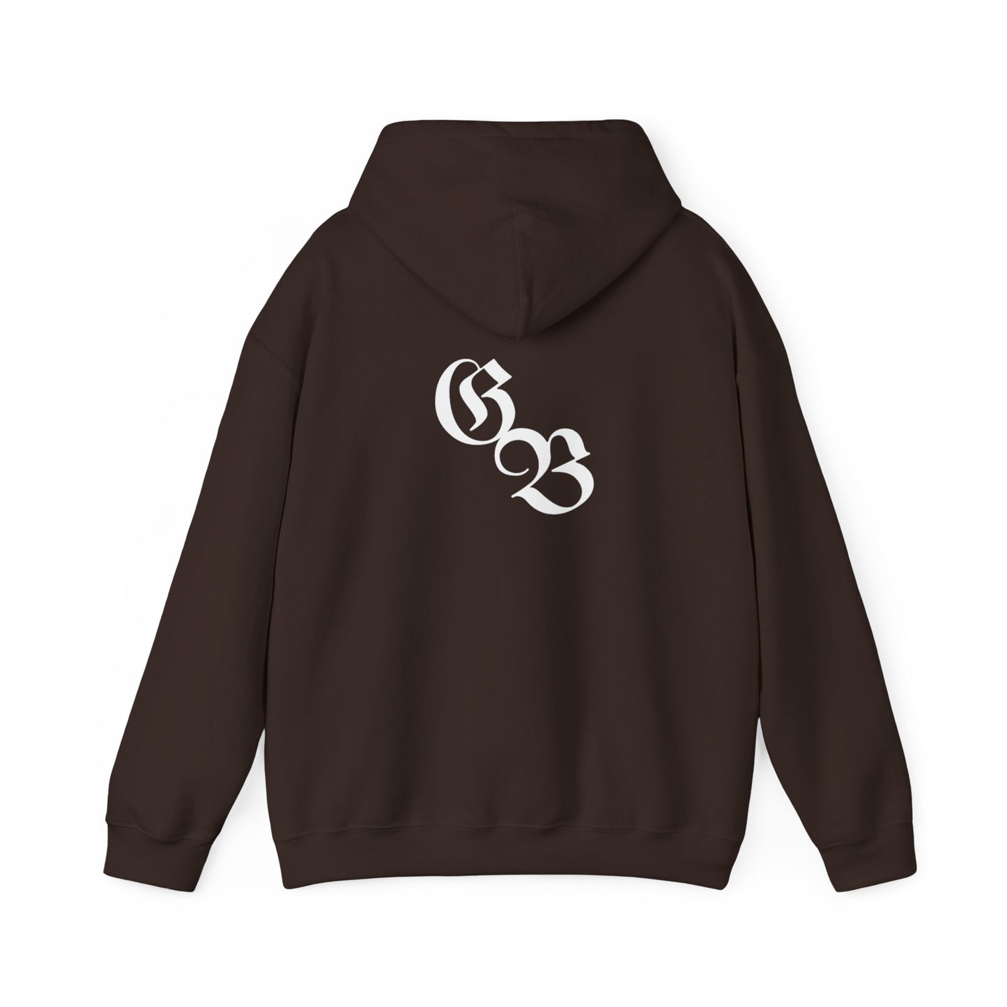 Unisex hoodie, white, alternative design GB, Ghost Beast™