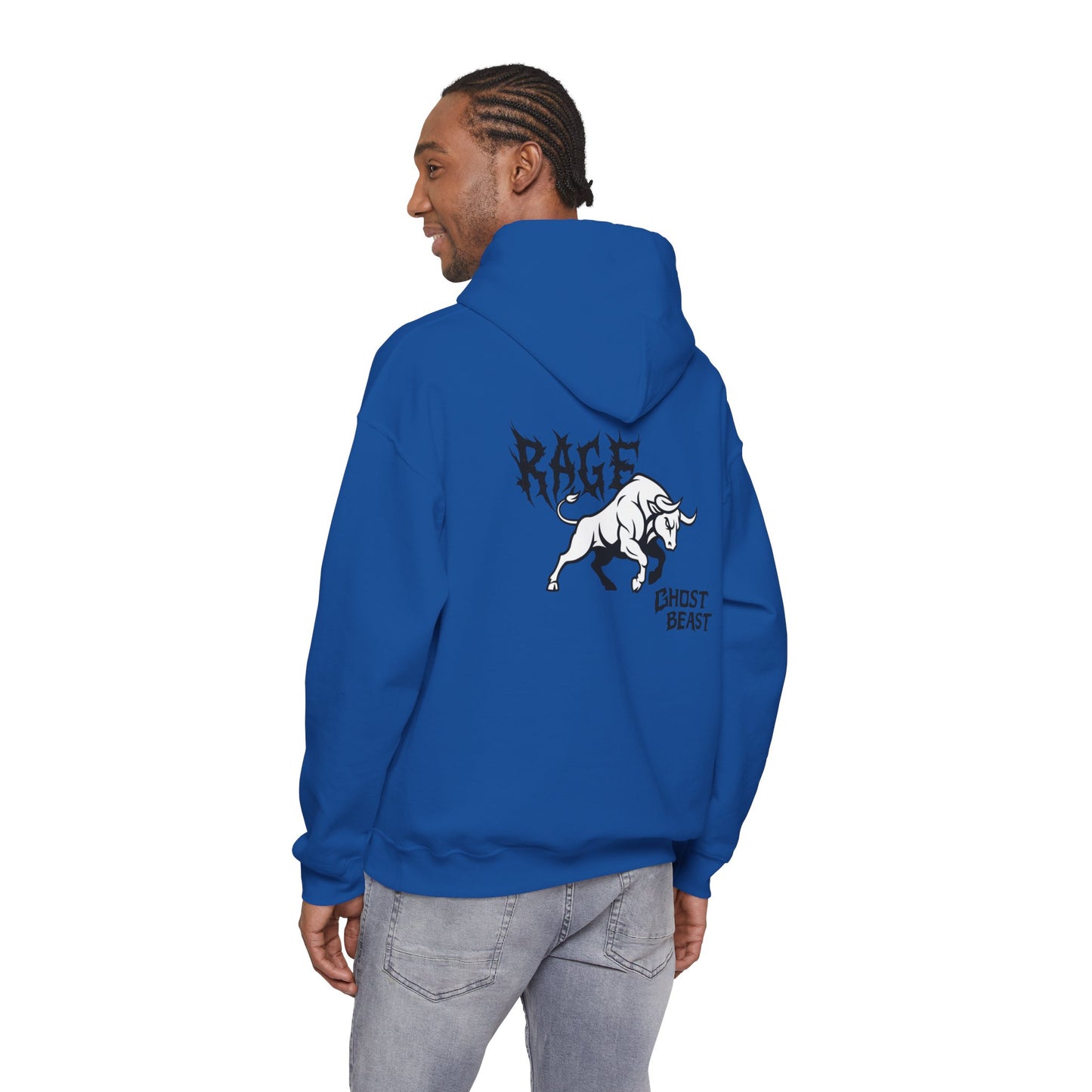 Ghost Beast 'RAGE' Hoodie, unisex