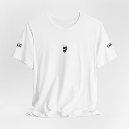 "Ghost Beast Legend" graphic t-shirt with animated lettering