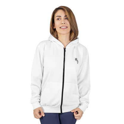 Unisex white sweatshirt with the exclusive Ghost Beast™ logo