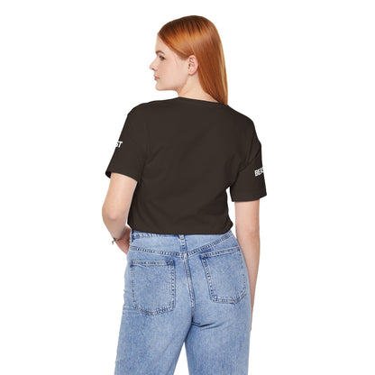 Street Wear Short Sleeve T-Shirt, White Crown, Ghost Beast