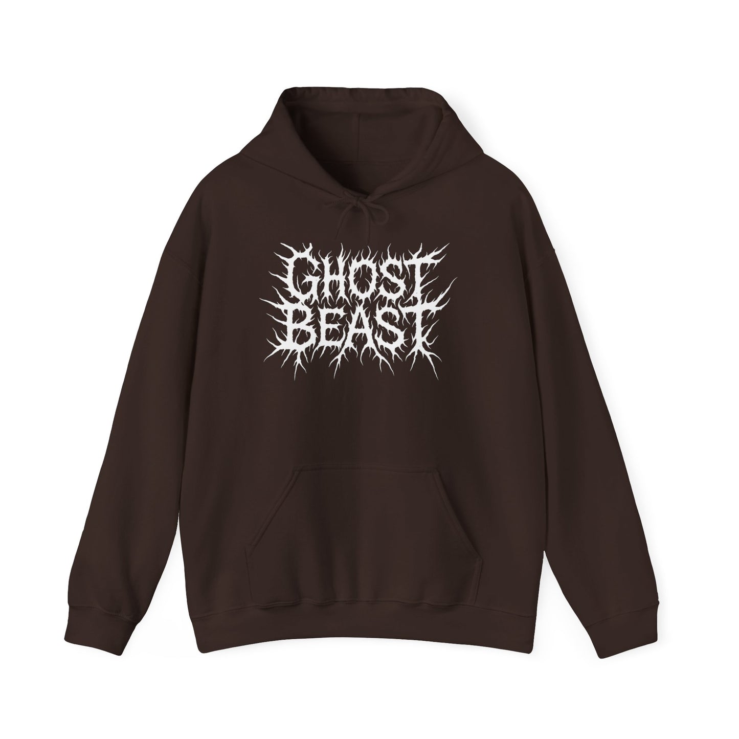 Ghost Beast Hoodie, Gothic Metal lettering, Unisex Vol 2
