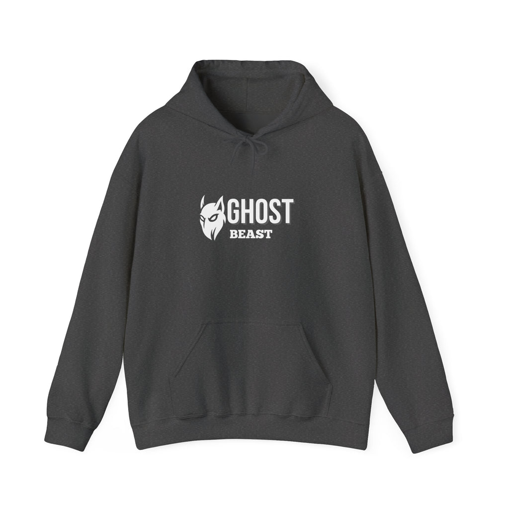 Unisex Hoodie, whit white, Ghost Beast™