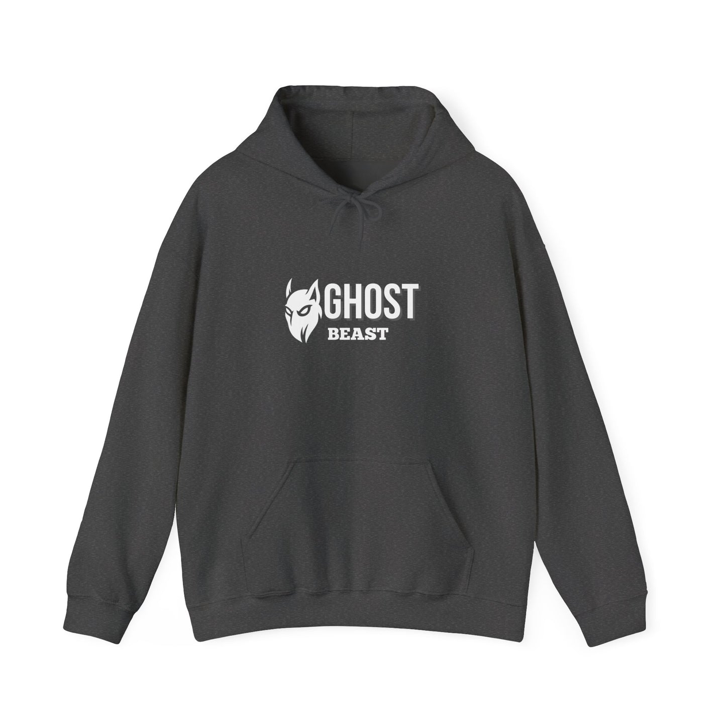 Unisex Hoodie, whit white, Ghost Beast™