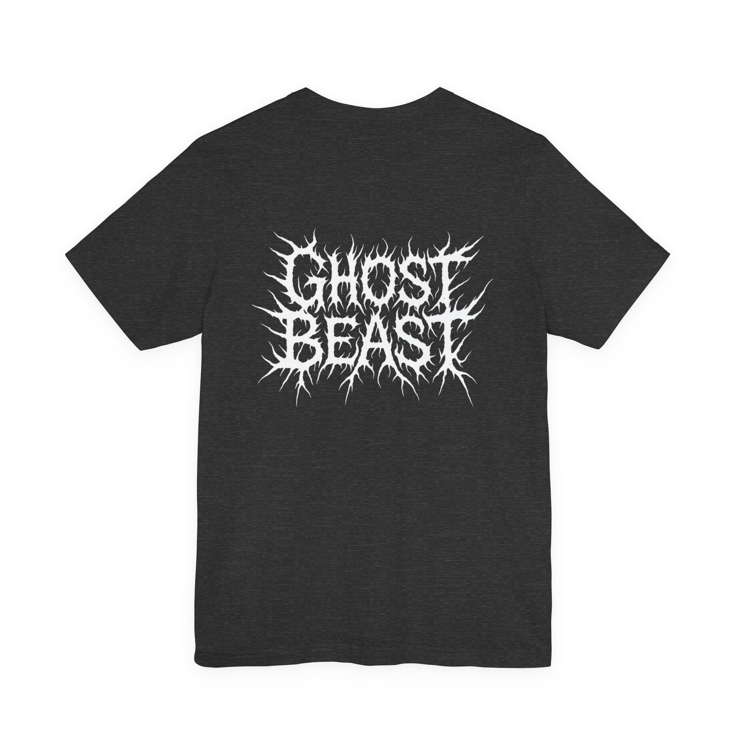 Ghost Beast, Gothic Metal lettering (White)