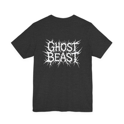 Ghost Beast, Gothic Metal lettering (White)