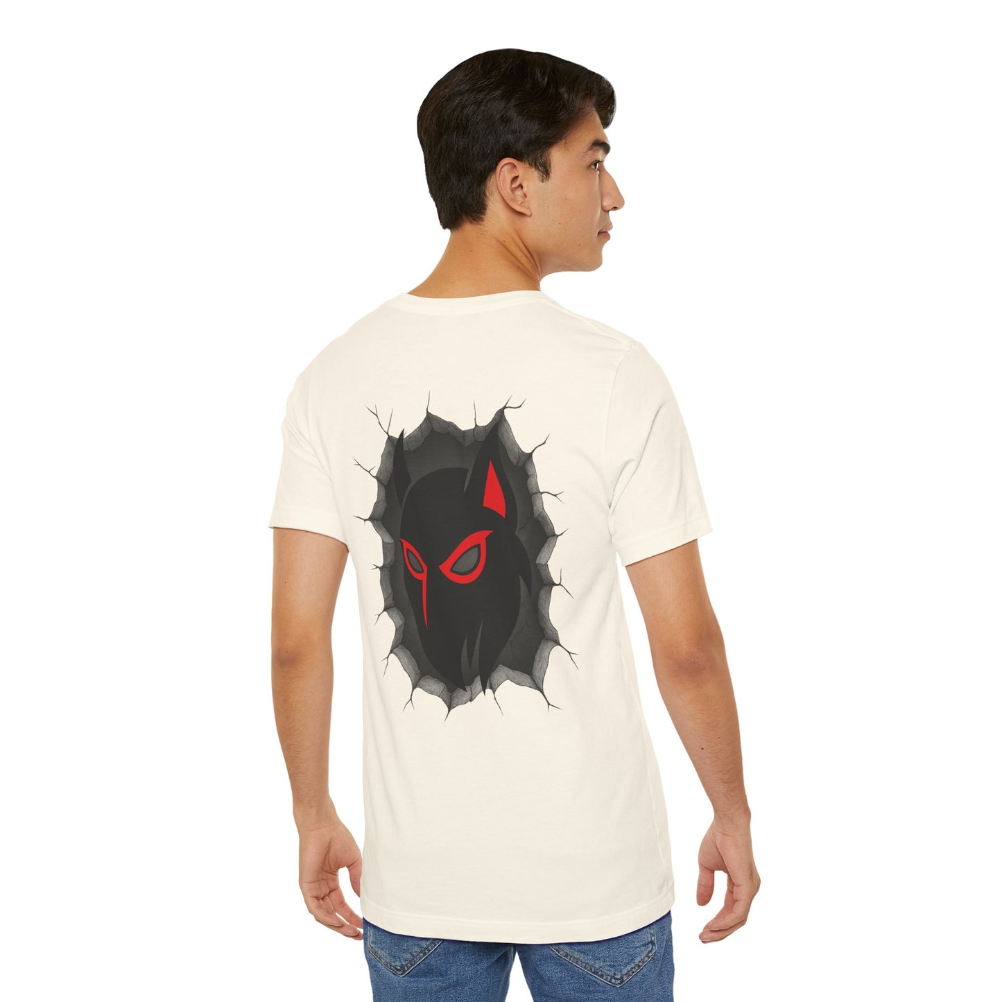 USIEX T-SHIRT, LIGHT BEIGE, GHOST BEAST™