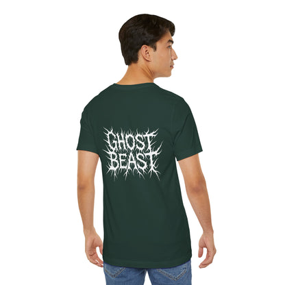 Ghost Beast, Gothic Metal lettering (White)