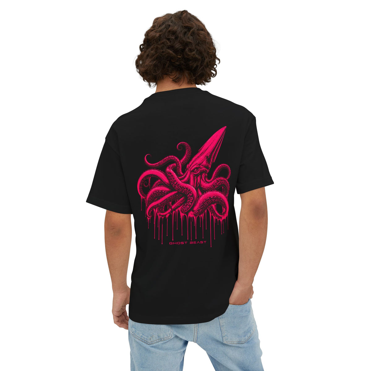 Squid-beast unisex Oversized Boxy Tee