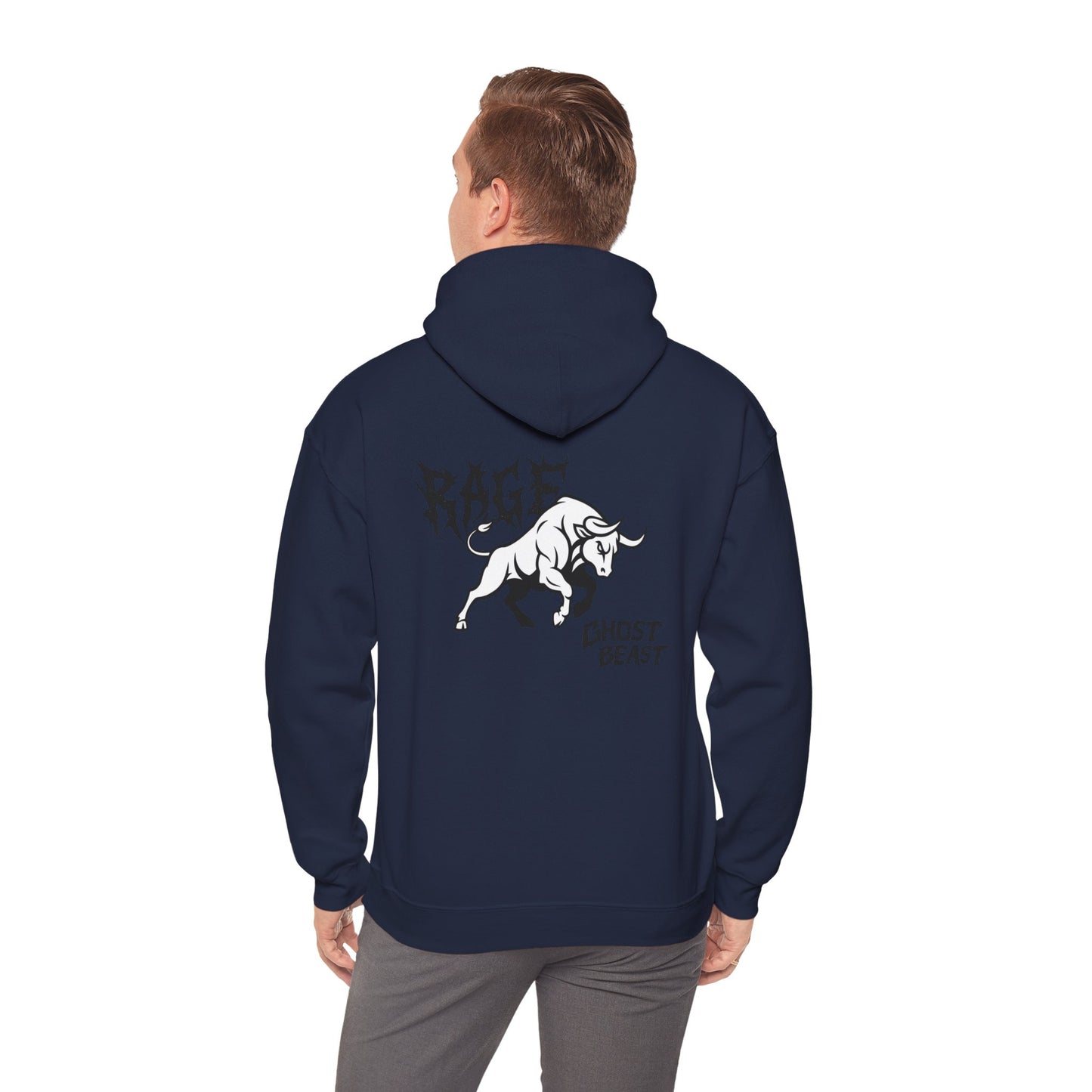 Ghost Beast 'RAGE' Hoodie, unisex